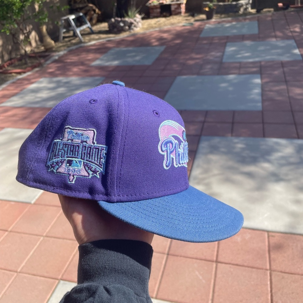 New Era Purple and Blue Baseball Cap